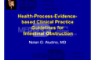 Intestinal Obstruction 