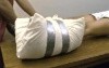 Ankle Immobilization Using A Pillow 