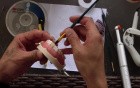 Anterior Composite Placement - Part 3 - Trim Flash With Sharp Blade, Final Composite Placement