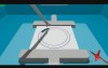 Cutting a circle left handed