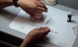 Triple Tray And Adhesive Application