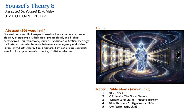 Youssef`s Theory 8-Synchronic Reflection Theology
