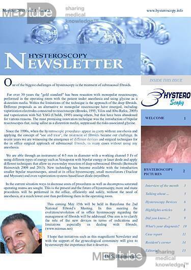 Hysteroscopy Newsletter Vol 1 Issue 3