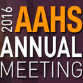 2016 AAHS Annual Meeting