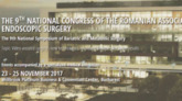 The 9th National Congress Of The Romanian Association For Endoscopic Surgery