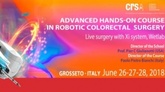 Advanced hands-on course in robotic colorectal surgery