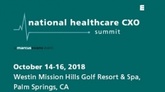 The National Healthcare CXO Summit