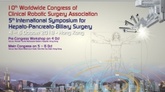 10th Worldwide Congress of Clinical Robotic Surgery Association (CRSA)