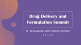 Drug Delivery & Formulation Summit 2019