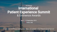3rd Annual International  Patient Experience Summit & Eminence Awards