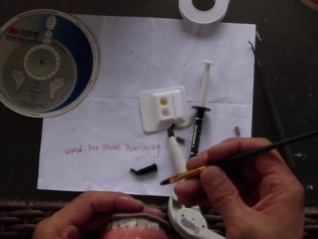 Anterior Composite Placement - Part 2 - Plumber'S Tape, Composite Wetting Resin, Composite Tints