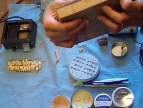 Dental Waxing Setup