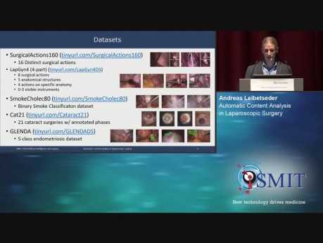 Automatic Content Analysis in Laparoscopic Surgery - SMIT 2019