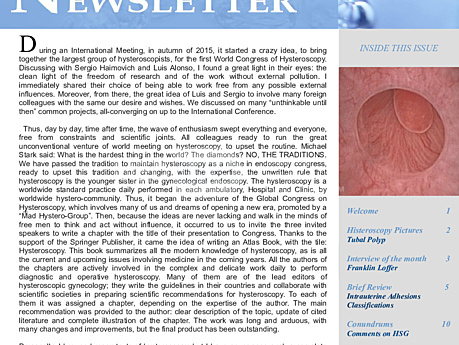 Hysteroscopy Newsletter Vol 3 Issue 2