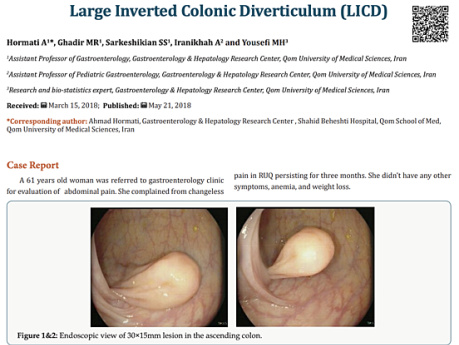 Large Inverted Colonic Diverticulum (LICD)
