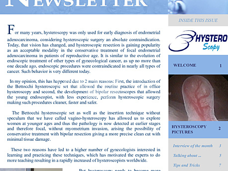 Hysteroscopy Newsletter Vol 1 Issue 4