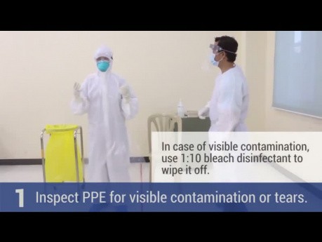 Donning and Doffing of PPE