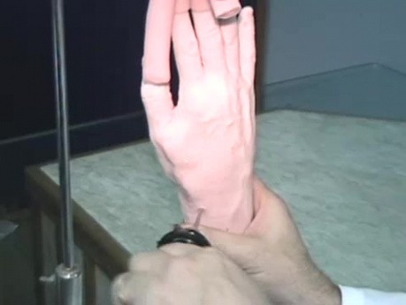 Wrist surgery simulator