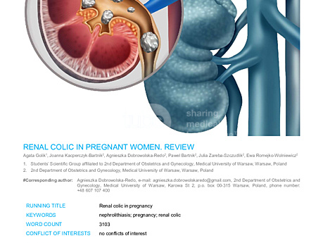 MEDtube Science 2018 - Renal Colic in Pregnant Women. Review