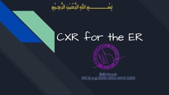 CXR for the ER
