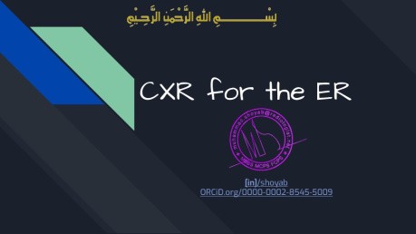 Chest X-ray in the Emergency Department (ED)