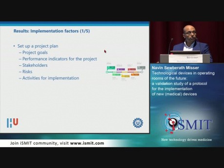 Technological Devices in Operating Rooms of the Future - SMIT 2019