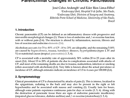 The Role of Endoscopic Ultrasound in Chronic Pancreatitis