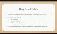 Medical Ethics 1 - Moral Theories