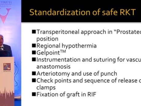 Robotic Approach to Kidney Transplantation