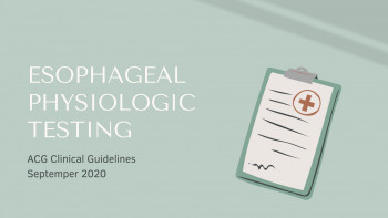 Esophageal Physiologic Testing