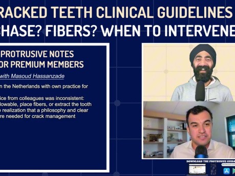 Cracked Teeth Clinical Guidelines - Chase Fibers When to Intervene