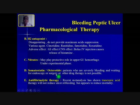 Upper GI Bleeding - Non Variceal Bleeding