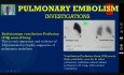 Pulmonary Embolism - Venous Diseases