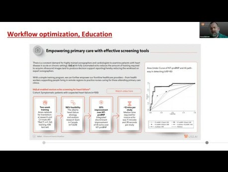 Technology Showcase Us2.ai - Fully Automated Analysis and Reporting of Echocardiogram