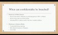 Medical Ethics 3 - Confidentiality & Privacy