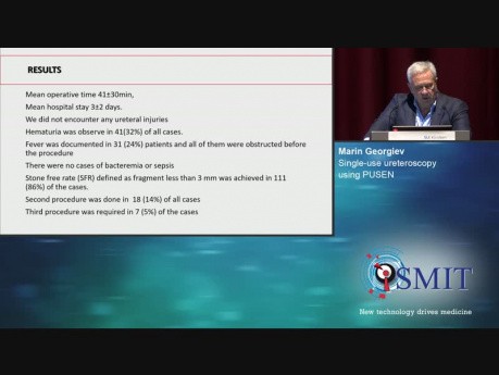 Single-use Ureteroscopy Using PUSEN - SMIT 2019