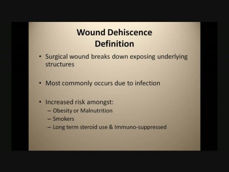 Surgical Emergencies - Post Operative Complications