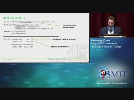 Surgical Documentation - the Digital Wind of Change - SMIT 2019