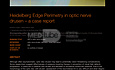 MEDtube Science 2014 - Heidelberg Edge Perimetry in optic nerve drusen – a case report