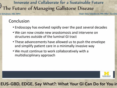 ERCP, EUS-GBD, EDGE, Say What? What Your GI Can Do for You