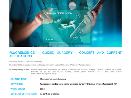 MEDtube Science 2019 - Fluorescence – guided surgery – concept and current applications