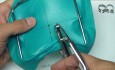 Simple Rubber Dam Application - Close Up
