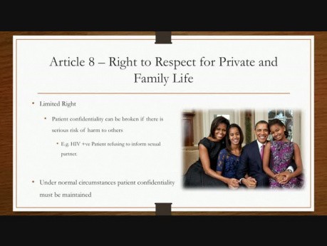 Medical Law 1 - Human Rights Act 1998